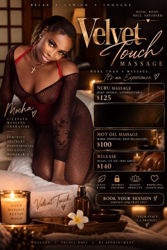 Houston BodyRubs Offered By (832)571-1479 | Bodyrubs (832)571-1479 is Blackand offers nuru massages, asian massage, bodyrubs in Houston and available for incall on rubrankings Dominican 🇩🇴Trans Barbie 🎀 bilingual Baddie
Licensed Massage Therapist (LMT)
————
Hola, soy Mahogany,
La hermosa Bilingüe malo negra. Estoy aquí en Dallas para servir a los chicos DM para la reserva
—————-
Soft hands, good energy, and a relaxing experience tailored just for you. 💆🏽♀️ ✨ Now in Houston
.booking available
Morning appointments available
————————————
Professional equipment on Hand . 💕 (Massage table/ Massage oil)
——————————
Contact me for more detail:
Nuru (Body-to-Body) — $ 125
Hot Oil Full Body — $105
Hot Oil + Release— $140
————————
INCALLS
—————-
$215 for the full 60 minutes.
Please call or text to book an appointment.
OUTCALLS📞
———————-
Outcalls will only be conducted if transportation (uber/lyft) atleast provided one way to session.
If not an extra $40-50 fee will be added.
FULLY NUDE NURU AVAILABLE 💋😍
•Hemp oil Massages ✨ Now Available ✅
•Hemp body➖oil ✨NowAvailabe ✅
•Morning Appointments Available✅
• Body to body Available ✅
• Mutual touch ✅
• Milking table Available and more 👅🍆
WhatsApp: MahoganyD
+1 (346) 761‑8943