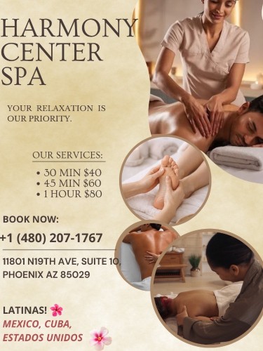 Phoenix BodyRubs Offered By (480)207-1767 | Bodyrubs (480)207-1767 is Latinoand offers nuru massages, asian massage, bodyrubs in Phoenix and available for both on rubrankings Type
Petite
Service Locations
Both
Description
Title
New therapist🌸
Body Type
Petite
Service Locations
Both
Description
Title
🎀🎀🎀harmony center spa🎀latinas🎀19th Avenue, be
Body Type
Curvy
Ethnicity
Latino
Service Locations
Both
Description
🎀🎀🎀🎀harmony center spa🎀🎀🎀🎀🎀🎀new new new 🎀🎀🎀19th Avenue, between Peoria and Cactus🎀🎀???gran opening ??Latinas✅ Grand opening!! 🌸🌺🌸🌺A place to relax. We’re located it at_ 11801 n 19 av suite 10 phoenix az 85029 …We offer foot massage, Reiki reflexology and Hot towel services. We have the best prices in Phoenix. Don’t forget to ask about our opening specials!! We respect your time, minute by minute. Come meet our new talented therapists: KAREN,CATALYNA,KEyRA,vIOLETA,ARIANA,KATY,NATY. (Mexico, Cuba, Venezuela). 30 min $50 💎💎💎45 min $60 1HR $80.✅✅✅✅✅✅ 🎀🎀🎀🎀🎀🎀 open Monday to Sunday 9 am to 10 pm 85029✅✅✅✅✅✅✅☎️480 207 1767☎️.
CONTACT DETAILS
Phone number
5206333484
Country
United States
State/Region/Province
Arizona
City
Phoenix
Location
11801 n 19 th av suite 10 phx az 85029
CONTACT DETAILS
Phone number
(480) 207-1767
Country
United States
State/Region/Province
Arizona
City
CONTACT DETAILS
Phone number
(480) 207-1767
Country
United States
State/Region/Province
Arizona
City