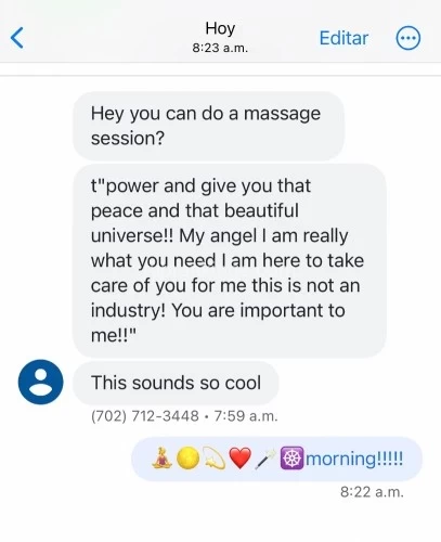 San diego BodyRubs Offered By (619)736-1206 | Bodyrubs (619)736-1206 is Mixedand offers nuru massages, asian massage, bodyrubs in San diego and available for incall on rubrankings .. I’d like to invite you to a completely free, no-obligation photo session at my studio! We’ll be taking the photos using your own phone! My studio is beautiful—it’s just like a little treehouse—so you’re welcome to come by if you’d like. Also, I absolutely love Sabrina Carpenter’s style! Anyway, send me a message so we can connect. My name is Alegría! You can find me in some other posts; I have some lovely reviews. But again, this is just a photo session for you—that’s all! Send me a message with your name and where you saw this ad 💫🪄🌙. Send me a message to my number 619) 736-1206 follow the steps and leave your mark ✨joy with you!
Is in mission valley! 🧘🏼♀️🪄🌙