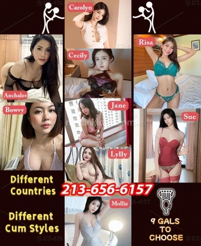 (213)656-6157 is ethnicity_asianandoffers nuru massages, asian massage, bodyrubs in Philadelphia and available for service_location_incallon rubrankings 🍌🍌🍌Welcome to gals heaven🍌🍌🍌
🎀Here are nine girls from different nationalities representing different personalities.🎀Choose the one you like.🎀
👅Anchalee,Korean,21yrs&👅Bowvy,Japanese,22yrs
👅Carolyn,Taiwanese,21yrs&👅Cecily,Japanese,23yrs
👅Jane,Korean,22yrs&👅Lylly,Taiwanese,22yrs
👅Mollie,Taiwanese,24yrs&👅Risa,Korean,21yrs
👅Sue,Thailand,24yrs

✅✅✅We can do:
🔥BBBJ-Give you some sloppy toppy!Flexible snake-like tongue inside your wrapper and screws your glans, so overwhemling~
🔥Nuru massage-Sensual massage starts erotic time, soft boobs soothe ur skin, chest to legs. The perky and naughty tits draw a loving curve on your back.
🔥CIM-If you don't want to cum inside me, then pull out your dick  and thrust this explosive monster to my mouth and explode it.
🔥HJ-Dexterous hands slip towards your junior and hold it like a butterfly. Give you an intense hand job until you said it's enough.
🔥COF-Bebe, if you are too excited to hold back your milkshake to my mouth, I wouldn't mind a face washing with it.
🔥COB-My body is your medals wall, feel free to squirt all your milk to me.
🔥69-My tongue is so flexible that it gives you heavenly pleasure when I kiss you and lick your the most sensitive part of your dick, I wish you can give me same pleasure at the same time.
🔥Lick the pussy-Climb up your mouth and now taste my smooth kitty.Pussy juice all over your face. 

Let's go stranght!You must be feel  Intense longing fulfilled .💞
⭐️☎️⭐️ 213-656-6157 ⭐️☎️⭐️
