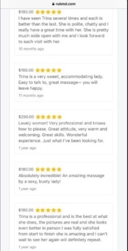 Orange BodyRubs Offered By (865)302-5182 | Bodyrubs (865)302-5182 is Caucasianand offers nuru massages, asian massage, bodyrubs in Orange and available for both on rubrankings I am skilled in enhancing customer satisfaction by delivering personalized massage therapies and maintaining a welcoming environment.My purpose is to offer a unique service to those that express interest. Massage includes: erotic/Nuru, having a pleasant conclusion, including hot stone, Thai, and more. AVAILABLE FOR BOTH INCALL AND OUTCALL….CONTACT ME!!
Number: +1 865-302-5182
iMessage: sandralop917@gmail.com
Zangi: 10-5476-6988
Telegram: sandra_5166