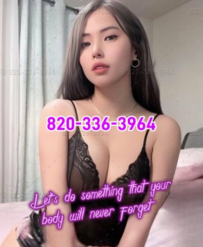 (820)336-3964 is asianand offers nuru massages, asian massage, bodyrubs in Denver and available for incall on rubrankings 🍎Amity：26yrs 34C-26-34 105lbs⭐⭐⭐Naughty girl likes daddy’s cum~

🍎Thalia：25yrs 36C-26-35 110lbs⭐⭐⭐Curvy milf pussy twitches~

🍎Haven：24yrs 34C-26-34 109lbs⭐⭐⭐Squirt while fucked hard~

🍎Zelie：25yrs, 36C-26-35 105lbs⭐⭐⭐Having drooling Jiggle Butt~

🌹🌹🌹4 gals, Stunning beauties with curves that catch the eye and a smile that lights up the room. Their confident ,sexy body, beautiful and soft skin makes them irresistible. Looking to experience what it feels like to be taken care of sexually without holding back, to fulfill your wildest fantasies, Then look no further because you found us!!!
🌹🌹🌹Tel:820-336-3964🌹🌹🌹