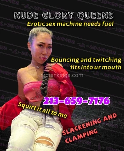 (213)659-7176 is asianand offers nuru massages, asian massage, bodyrubs in Washington and available for incall on rubrankings Hello Our Mr.Huge Horny Penis!We are Nude Glory Queens!Delicious nipples with fat&fitness butts are ready for your cumming.If you come,I will follow your order my Mr.Penis.I will bend my lower back,show you my perfect butt,allow you make mess on it.So does my horny sweet heart.

---Me:Kaya, 34C-27-36, 23yrs
1 Swallow your semen,left no drop from you!
2 Suck your penis as fuck
3 Let your penis smack my face
4 Shake my fat ass for you
5 Lick my tender butterfly!
6 Fuck me in missionary way in the  sextual love chair 

---My horny sweet heart:Angela, 34D-26-35, 27yrs
1 Doggy style fucking!
2 Missionary!
3 Grab my big boobs and knead them
4 You can smack my ass as loudly as you can!
5 Smear your semen all over my body!
6 You can cum to me wherever you wanna:face,mouth,boobs,lips,ass,feet

Call us babe:213-659-7176
