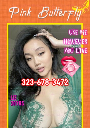 (323)678-3472 is asianand offers nuru massages, asian massage, bodyrubs in Washington and available for incall on rubrankings 😻I'm not gonna waste your time with a bunch of nonsense, so just trust me on this. You'll definitely agree with what I'm saying about this place. If not, you're missing out big time, 'cause you're passing up on the most gorgeous and skilled girls around here.😻

🦋💦Elva: 26yrs My translucent fluid keeps purling and flowing down to your mouth, I surrender to your mouth, you surrender to my tender soft tongue!

🦋💦Ida: 24yrs Besides me, Man always becomes super horny and huge and drills me as crazy as a sex machine from below, I can't even speak a word.

🦋💦Liz: 26yrs Wish you monster grow hard for me, taste my sweet pussy and tell me how deep you want

😻Meet up and enjoy the pleasures of sex tonight! 100% guaranteed to satisfy your needs! Don't just sit on the couch—go out and have some fun or have some sex with our pretty girls!😻
Tell: 323-678-3472