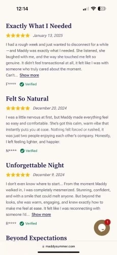 Madison BodyRubs Offered By (540)926-5389 | Bodyrubs (540)926-5389 is 0and offers nuru massages, asian massage, bodyrubs in Madison and available for both on rubrankings If discretion matters to you, you’re in the right place.
I believe the most memorable experiences are never rushed. They unfold naturally through chemistry, conversation, attention to detail, and the comfort that comes from being in the company of someone who genuinely enjoys creating meaningful moments.
I am warm, attentive, and intentional in everything I do. Whether we are sharing an elegant dinner, an evening away from the demands of everyday life, or simply enjoying uninterrupted time together, my focus remains the same: creating an experience that feels effortless, personal, and memorable.
Privacy is treated as a standard, not a luxury. Your time, your preferences, and your trust are respected with the utmost care. I understand that discretion is often one of the most important qualities a gentleman seeks, and it is one I take seriously.
I am best suited to respectful, established gentlemen who value quality over excess, appreciate genuine connection, and understand the difference thoughtful company can make.
For a more complete introduction, I invite you to explore my website and step further into my world.
NB: I'm Only Available to respond on WhatsApp
Looking forward hearing from you.