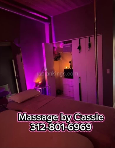 (312)801-6969 is otherand offers nuru massages, asian massage, bodyrubs in Chicago and available for incall on rubrankings Hi! My name is Cassie,

I have a private massage space in River North, Downtown Chicago. It’s warm, clean, inviting, and set up for you to unwind the moment you walk in. The energy is calm, cozy, and very personal, just me, my hands, and a peaceful atmosphere made for escape.

I’m the woman in the photos, and the studio you see is exactly where you’ll be. My sessions are slow, intuitive, and intentionally sensual. There’s nothing rushed or mechanical. I want you to feel cared for, comfortable, and completely at ease.

From the minute you arrive, my goal is to melt the tension out of your body and give you a genuine moment of relaxation and connection. I take pride in the experience I offer, and I want you to leave feeling lighter, calmer, and satisfied.

I am available daily, 10am to 8pm.

Add me on X to follow me for updates on services and photos plus more! 
X @massagebycassie

Starting massage rates;
30 minute massage $250
60 minute massage $350

Massage upgrades available
Private bathroom with shower and everything you need.
Booking your appointment is easy! 
Text me your preferred appointment time and how long (30/60). I’ll confirm our time and share location details. 
Located near Chicago ave and Larrabee st

More photos and spicy videos Onlyfans.com/hellomilaamira
