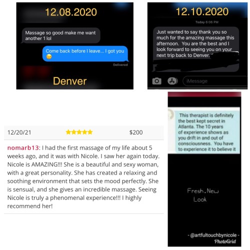 Jackson BodyRubs Offered By (470)363-6733 | Bodyrubs (470)363-6733 is Mixedand offers nuru massages, asian massage, bodyrubs in Jackson and available for both on rubrankings Hello I’m Nicole 100% Real & Natural
I’m Jamacian and Honduran and a divine feminine goddess…
✨Welcome to a taste of Atlanta’s 1st Original✨
✨Best Kept Secret Spa✨
You’ll receive the best Luxury Sensual Massage session on earth. I’ve created a unique sensual therapy session…that’s not only sensual but therapeutic.
I will Rub every inch of your body with my Gifted hands...
you will feel an out-of-body experience…leaving you feeling relaxed, refreshed & rejuvenated! I’m located in a private, safe, quiet, discreet environment.
“It’s Not Just a Massage,
It’s A Luxury…Massage Experience”
JOIN ME AS I TRAVEL ON MY SILENT POP-UP SHOP LUXURY MASSAGE TOUR…
JACKSON, MS
DATE: JULY 22 - 25, 2026
ONLY IN TOWN FOR FEW DAYS …..
PLEASE READ ENTIRE AD BEFORE CONTACTING ME!!
Due to the high volume of bookings my time is valuable.
I’ve provided 3 of my best VIP PACKAGES listed below. please select one from the following.
✨ VIP MASSAGE EXPERIENCES✨
OPTION 1:
300 Erotic Bliss Lux Nuru 1 hr
(or opt in prostate)
OPTION 2:
400 VIP GFE LUX 1.5 hr
HOW TO BOOK WITH ME:
1.Text VIPMISS 470-363-6733 and I’ll send you the details.
www.artfultouchbynicole.com
(Website is for therapeutic services only)