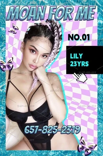 (657)825-2319 is asianand offers nuru massages, asian massage, bodyrubs in Washington and available for incall on rubrankings We have 3 girls this time.All are professional chick.Just remember,the girls are not old lady,all of them with nice ages,super A+ body shape.Every girl here is warm-hearted,kind,and with nice service attutide.

Girl 1:Lily，23yrs.Stand-on-hands-blow job,sounds exciting,right?HEAVY SITTING ON FACE.Thick fingers quickly thrust in and out, jet sweet nectar.Give me your white juice,it taste so sweet!Kneeling in front of you like a horny dog, quickly rubbing your dark pink cock to wake it up 

Girl 2:Kaya，25yrs.will use my warm mouth and towel clean your penis.Girl sits at your face, let your approach that mysterious place to taste sweet juice and explore alluring  no man's land Finger My Wet Pussy Until Orgasm.

Girl 3:Lulu，27yrs.I gonna taste your glans carefully.Each details of your penis will be taken care.Fancy mustache rides.I like the feeling of having a hard penis in my mouth and eat nuts. It's so fulfilling.

tel:657-825-2319