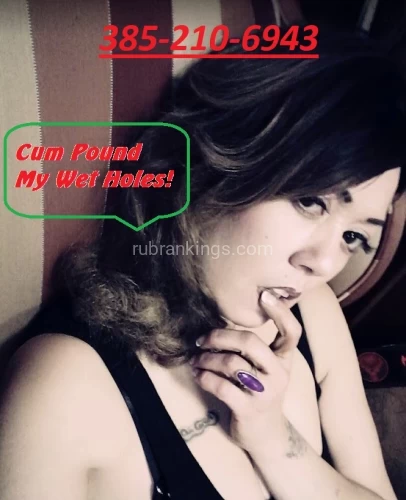 Salt lake city BodyRubs Offered By (385)210-6943 | Bodyrubs (385)210-6943 is asianand offers nuru massages, asian massage, bodyrubs in Salt lake city and available for incall on rubrankings 2 NEW BEAUTIFUL ASIAN WOMEN HAVE JUST ARRIVED! CUM TRY THEM BEFORE THEY'RE GONE!
???WE NEVER SAY NO!!!???
963 W. North Temple Salt Lake City Open 7days a week, 9:00am - 10:00pm walk-ins welcome
☎️☎️call/Text 385-210-6943☎️☎️
??30min - $50?? ??60min - $60?? Cash / Venmo only
??Stunning Asian Women??
?deep tissue massage?
?Sensual massage?
?4 Hand massage ?
?Erotic massage ?
?soothing music ?
?You can have everything you desire here?
❤️❤️SEXY Asian Women ❤️❤️
❤️❤️We’re committed to helping you refresh your body and mind!❤️❤️
❤️❤️We are here waiting to provide you with all the happiness you desire!❤️❤️
??We look forward to pampering you and we thank you for choosing to give us a try !??
?HJ, CBJ, CFS, DATY, 69, RIMMING, BBBJ, CIM, COF, COB, GREEK, RIMMING, BBFS ?
Please No AA.
***Pictures represent a likeness to the providers, for their safety***
***This ad posted for entertainment purposes only***