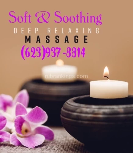 (623)937-8814 is Latinoand offers nuru massages, asian massage, bodyrubs in Phoenix and available for incall on rubrankings ??NEW??Friendly Latinas Staff ??NEW?? Professional Quality staffBEST SKILLED BODYWORKERS WHO KNOW HOW TO TREAT  YOUSWEET ATTENTIVE LATINAS Quality Vichy Shower Hot Stone MassageSoft Relaxing Touch Come unwind in the lovely large private room Clean, Cozy & Comfortable 4 hands available Come and enjoy our fantastic bodywork.TIME GUARANTEED(623)937-88145044 W Peoria Glendale AZ 85302Licensed & Certified in relaxing Soothing Sensational body treatments 