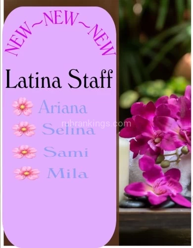 (623)937-8814 is Latinoand offers nuru massages, asian massage, bodyrubs in Phoenix and available for incall on rubrankings ??NEW??Friendly Latinas Staff ??NEW?? Professional Quality staffBEST SKILLED BODYWORKERS WHO KNOW HOW TO TREAT  YOUSWEET ATTENTIVE LATINAS Quality Vichy Shower Hot Stone MassageSoft Relaxing Touch Come unwind in the lovely large private room Clean, Cozy & Comfortable 4 hands available Come and enjoy our fantastic bodywork.TIME GUARANTEED(623)937-88145044 W Peoria Glendale AZ 85302Licensed & Certified in relaxing Soothing Sensational body treatments 