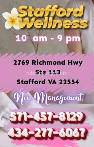 Washington BodyRubs Offered By (571)457-8129 | Bodyrubs (571)457-8129 is asianand offers nuru massages, asian massage, bodyrubs in Washington and available for both on rubrankings ✨ Stafford Wellness – Where Your Well-Being Comes First ✨
Step into your sanctuary at Stafford Wellness and let stress melt away.
From soothing massages and rejuvenating facials to holistic body treatments, every session is designed to refresh your body, mind, and spirit.
? Relax. Recharge. Renew.
Discover a place where self-care isn’t a luxury, it’s a lifestyle.
? 571-457-8129
? 434-277-6067
? Visit us in the heart of Stafford or call today to book your appointment.
2769 Richmond Hwy
Ste 113
Stafford VA 22554