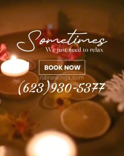 Phoenix BodyRubs Offered By (623)930-5377 | Bodyrubs (623)930-5377 is Latinoand offers nuru massages, asian massage, bodyrubs in Phoenix and available for incall on rubrankings ALOHA MASSAGE SPA
One Stop Spa for all Ur Relaxation NeedS
Massage with a Latina Touch
We welcomes you to come experience our variety of services that we offer to provide you with the maximum benefit for total full body relaxation
Enjoy something soft soothing
Bodyworkers available with no wait & no your time is NEVER RUSHED
Everything needed for your session is in the room so our bodyworkers give you every minute of attention your body needs
This location is nothing like the rest this will be your GETAWAY to real relaxation ....
PLENTY OF PARKING
CLEAN LOCATION
BODYWORKERS OF YOUR CHOICE
LARGE PRIVATE ROOMS
AROMATHERAPY SESSIONS
REFLEXOLOGY
HOT STONES
SUGAR SCRUB
VICHY SHOWER MASSAGE
Aloha Spa & Reflexology
5414 W Glendale Rd
Glendale AZ 85301
(623)930-5377
Mon-Fri 9a~9p
Sat-Sun 9a~8p
walk ins Welcome