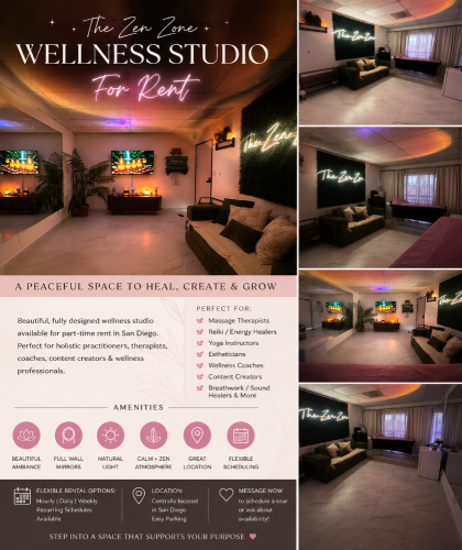 (619)333-0947 is otherand offers nuru massages, asian massage, bodyrubs in San diego and available for incall on rubrankings Looking for ONE responsible, reliable female massage/wellness professional to share my fully furnished private studio on a consistent weekly schedule.

🌿 Turnkey & beautifully furnished
📍 Miramar, San Diego
📅 Fixed days only — Monday & Tuesday already taken
💰 Flexible monthly or per-client arrangement
🔑 Looking for someone clean, respectful & consistent

Serious inquiries only. Please introduce yourself and the days you’re looking for.

Message me for pricing + video tour 😊  
+16193330947