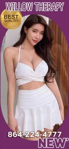 Greenville BodyRubs Offered By (864)224-4777 | Bodyrubs (864)224-4777 is asianand offers nuru massages, asian massage, bodyrubs in Greenville and available for incall on rubrankings ⬛❤️ WILLOW THERAPY ❤️⬛
OPEN : 9:00Am - 11:00Pm
HIGH QUALITY SERVICE
THE BEST SPA CHOICE YOU’LL EVER MAKE !
100% Safe✔️100% Fresh Clean
❤️ TABLE SHOWER ❤️
⬛❤️⬛— Tel: 864-224-4777 —⬛❤️⬛
(PARKING IN REAR)
⬛❤️119 E Beltline Blvd Anderson, SC 29621❤️⬛