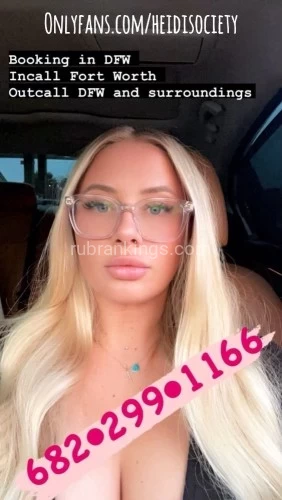 (682)299-1166 is Caucasianand offers nuru massages, asian massage, bodyrubs in Panama city beach and available for both on rubrankings Hello gentlemen! 

I’d like you to take part in the exclusivity of finer things. Beautiful long blonde hair, blue eyed seductress, here to help you unwind from a long day. My soft and sensual touch will put you into a euphoric state of mind.

What I seek - 
You will be a gentleman, polite, clean, and upscale.

What I offer -
☆ Safe and discreet.
☆ Available for multi-hours, dinner dates, and extended engagements.


VERIFICATIONS -
♡ P411: P275661
♡ Instagram: Heidiisociety *NEW INSTA*
♡ Twitter: @Heidisociety 
♡ Snapchat: heidi_society
♡ OnlyFans: www.onlyfans.com/Heidisociety
♡ [[BDSM sessions available]]

Screening is required for everyone. Please provide your name, your occupation, ethnicity, and age. You may be required to answer additional questions.


I schedule by appointment only,
Book now! 

Xoxo, 
Heidi