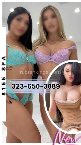 Los angeles BodyRubs Offered By (323)650-3089 | Bodyrubs (323)650-3089 is Mixedand offers nuru massages, asian massage, bodyrubs in Los angeles and available for incall on rubrankings ⬛❤️❤️⬛ 8155 SPA ⬛❤️❤️⬛
LATINA & WHITE & AREMENIAN
WOW‼️★ NEW GIRLS COME IN EVERY WEEK !! ★
★——GUARANTEE / ENERGETIC ——★
★——HIGHEST QUALITY STAFF & SERVICE ——★
★——Beautiful and Attractive ladies everyday !——★
❤️ HOUR :10:00AM - 10PM ❤️
⬛❤️⬛ CALL: 323-650-3089 ⬛❤️⬛
❤️ 8155 Santa Monica Blvd #100, West Hollywood, California 90046 ❤️