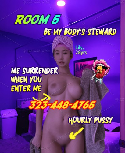 (323)448-4765 is asianand offers nuru massages, asian massage, bodyrubs in Chicago and available for incall on rubrankings 🧡Have you ever heard of Semen baptism? Now you get the chance to join these 10 GIRLS?🧡
🧡All girls are ready for pounding and squirting!🧡

Room 1:❤️‍🔥
-Yumi, 27yrs&Yuki, 24yrs, Dexterous hands slip towards your junior and hold it like a butterfly. Give you an intense hand job until you said it's enough.
Room 2:❤️‍🔥
-Coco, 25yrs&Diana, 23yrs, Naughty fingers wander around my body and finds its destination, immersing itself in my wet juicy pussy~

Room 3:❤️‍🔥
-Gloria, 26yrs&Monica, 28yrs, Donate your precious warm semen to my sperm bank body, I will keep them good for you~
Room 4:❤️‍🔥
-Jessica, 24yrs&Bobo, 30yrs, An unbearable commotion appears when I sit at your cock still, I'll give you endless pleasure if you allow me!

Room 5:❤️‍🔥
-Lily, 28yrs, My Busty ass shaking for u, horny pussy is already dripping with sweet juice! My wet tongue is ready for u!
Room 6:❤️‍🔥
-Lala, 32yrs, I've been blessed with curves that make any man sweat, this shows when you see me from below

Make your call:323-448-4765
