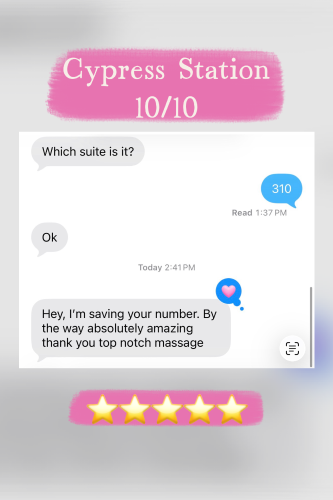 Houston BodyRubs Offered By (832)525-0483 | Bodyrubs (832)525-0483 is Latinoand offers nuru massages, asian massage, bodyrubs in Houston and available for incall on rubrankings No fake pictures, no fantasy… what you see is what you get. 💋😘 Come see why they copy the vibe… but can’t match it.
🔥 4 Hands Available
💎 Requests? We’ll do our best to accommodate.
📍 CYPRESS STATION
616 FM 1960 Rd W • Inside Chase Bank Building
💗 60 min — $120
💗 90 min — $180
💵 Gratitude appreciated • Cash/Zelle
💳 Cards +$5 • Apple Pay • Zelle
🚫 No vulgar texts/calls.