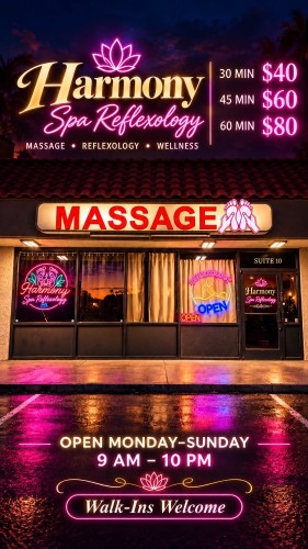 (480)207-1767 is Latinoand offers nuru massages, asian massage, bodyrubs in Phoenix and available for both on rubrankings Type
Petite
Ethnicity
Latino
Service Locations
Both
Description
Type
Petite
Ethnicity
Black
Service Locations
Both
Description
Type
Petite
Ethnicity
Latino
Service Locations
Incall
Description
🌸 Harmony Center Spa 🌸
📍 Glendale, Arizona

✨ Reflexology • Foot Massage • Hand Massage ✨

💖 Bilingual Staff (English & Spanish) – Yes, We Speak English! 😊
🇲🇽 Mexican • 🇬🇹 Guatemalan • 🇨🇺 Cuban • 🇪🇸 Spanish • 🇺🇸 American

🎉 Under New Management & With New Staff! 🎉

Visit us and enjoy a relaxing experience with our professional team! Come have the best session of your life 💞 you won’t regret it!

🎀 Our Top Therapists: Accurate Fotos ✔️
• Catalina
• Karen
• Katy
• Zaya
• Keyra
• Ari
• Bella
• Violeta

✔ Clean Towels
✔ Hot Stones
✔ Fragrance-Free Organic Oils
✔ No Appointment Necessary

💆‍♀️ Prices:
• 30 Minutes — $40
• 45 Minutes — $60
• 60 Minutes — $80
Tips more than appreciated 🥰

📍 Harmony Center Spa – Glendale, Arizona
📞 Call: (480) 207-1767

✨ Relax, recharge, and enjoy the care you deserve. ✨

Walk-Ins Welcome • No Appointment Needed 😊 Open Monday-Sunday (9am-10pm)
☎️ Everyone Is Welcome! 💖
Address: 11801 N 19th Ave.
Phoenix, AZ 85029
CASH ONLY ATM ON SITE✔️✔️✔️✔️✔️
CONTACT DETAILS
Phone number
(520) 633-3484
Country
United States
State/Region/Province
Arizona
City
Phoenix
CONTACT DETAILS
Phone number
(480) 207-1767
Country
United States
State/Region/Province
Arizona
City
CONTACT DETAILS
Phone number
(480) 207-1767
Country
United States
State/Region/Province
Arizona
City