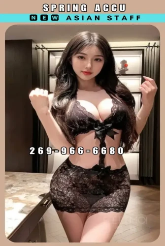 (269)966-6680 is asianand offers nuru massages, asian massage, bodyrubs in Lansing and available for incall on rubrankings ⬛💙⬛ 〓 SPRING ACCU 〓 ⬛💙⬛

⬛️🟦🟥 CALL : 269-966-6680 ⬛️🟦🟥
💞 Always Excellent Service & No Rush
💞 Amazing Skill A+ Service
💞 Don't waste your time! ❤ We are the best! ❤
💞 Truly Amazing Full Body Pampering By Gorgeous Asian Staff !
💞 What you see is what you get
⭐ We have new staff every week ⭐
🟢▃TABLE SHOWER & SAUNA▃🟢
★ 100% Safe✔️100% Fresh Clean
♣️ OPEN : 9:00Am - 11:00pm ♣️

15423 Helmer Rd S, Battle Creek, MI 49015

⬛️🟦🟥 CALL : 269-966-6680 ⬛️🟦🟥