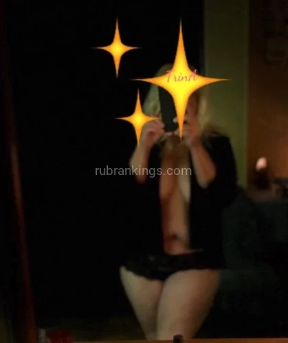 (919)949-1090 is Caucasianand offers nuru massages, asian massage, bodyrubs in Raleigh and available for incall on rubrankings Salutations Gentleman,
Trina & Penny are doing 4Hands or Solo!! 
    I Offer that kind of Experience that you can’t just find any where. I love Pleasuring with my Sensually Erotic Full Body Massage! 
  My InCall is at my Personal Residence. I am in a safe and discreet LocaTion! I love meeting new people and I love when they See Me on a Regular Basis.. Both types of Experiences are Wonderful!
   If I have not seen you before please be ready with another provider who can vouch for you. If you do Not have this then I can Let You know Exactly what I will Need from you..
  I Like My Mature Sweet and Caring Gentlemen to be 45 OR Older Please... I am in my 50’s. I am not a young spinner or Even a Barbie doll… but I am a lot of fun. I have so much energy. You will have my undivided Attention!! 
  I’m four feet eleven and 155 pounds……I am fun, playful, very energetic, discreet, honest, and many other Wonderful Things You will Love About Me…
      (I Am NOT an Escort-No VIP Sessions. Also No Quick Visits… Your SeSsioN IS Going to Be SO, So Much More than That)….
    I Enjoy giving a fantastic FBSM and making You SmiLe right to the end…And AfTeR…I also offer Cuddling if You Would Like!
    Impeccable Hygiene is a ReQuirement!! For those coming from work or a long drive I have a shower just for you. (I can assist You if You would Like)
    Text is the best. I rarely will answer the phone. So  text and I’ll respond as soon as I’m free..    If you feel to much time has gone by and you are still able to have an appt. just reach out again. Can’t wait to hear from you.
11am till 6:30 pm WKNDS 
2pm-6pm Mondays (usually)
12:30 till 6:00 pm  Tuesday thru Friday.

Rates:  $400 Hour & Half

             $300 Full Hour

             $240 Half Hour

           (Four Hand is with Penny or Jamie $550 hour)

I Eccept Cash, also Eccept Zelle, Venmo and Apple Pay. If paying with other than Cash You will need to add $10 to the rate. Thank You

                           


              WarM KiSSeS & TiGhT HuGs……..
                            Love Trina