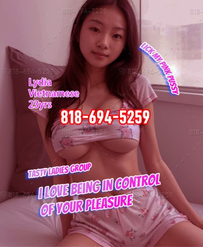 (818)694-5259 is asianand offers nuru massages, asian massage, bodyrubs in Chicago and available for incall on rubrankings We are the best sexual agency:Yummy ladies Group + Tasty ladies Group.
We have six nice ladies at this moment.
Call:818-694-5259,start your happy time ASAP.
If you don't wanna waste your time on some fake things,you have to come to us!
Real and no bull shit!

What we can provide:
-COB:I love to paint my body with your cum, so I eagerly suck you off.
-Cowgirl:Straddle you and bounce with passion, raising my hips and dropping down intensely.
-Missionary(Mish):I open wide, using both hands to lift my legs, revealing my smooth, ready pussy, eager for deep penetration.
-Finger the pussy:Rub her wetness back into her gaping entrance, making her shiver with delight. 

The gals in Yummy ladies Group:Flirty Blair-(28yrs,Thailand),Alluring Bridget-(21yrs,Korean),Intense Caitlin-(25yrs,Thailand);
The gals in Tasty ladies Group:Bold Emmaline(23yrs,Thailand),Seductive Giselle-(21yrs,Thailand),Lydia-(23yrs,Vietnamese);

The girls are stunning, with bodies that are perfect in every way. Their supple skin glows with health, and their large tits and plump asses are incredibly enticing. With personalities as sweet as they are sexy, they crave to be thoroughly satisfied, their passion burning bright and unmistakable.

Come to us is your best choice,grab your phone and call now:818-694-5259