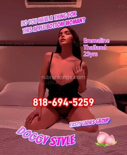 (818)694-5259 is asianand offers nuru massages, asian massage, bodyrubs in Chicago and available for incall on rubrankings We are the best sexual agency:Yummy ladies Group + Tasty ladies Group.
We have six nice ladies at this moment.
Call:818-694-5259,start your happy time ASAP.
If you don't wanna waste your time on some fake things,you have to come to us!
Real and no bull shit!

What we can provide:
-COB:I love to paint my body with your cum, so I eagerly suck you off.
-Cowgirl:Straddle you and bounce with passion, raising my hips and dropping down intensely.
-Missionary(Mish):I open wide, using both hands to lift my legs, revealing my smooth, ready pussy, eager for deep penetration.
-Finger the pussy:Rub her wetness back into her gaping entrance, making her shiver with delight. 

The gals in Yummy ladies Group:Flirty Blair-(28yrs,Thailand),Alluring Bridget-(21yrs,Korean),Intense Caitlin-(25yrs,Thailand);
The gals in Tasty ladies Group:Bold Emmaline(23yrs,Thailand),Seductive Giselle-(21yrs,Thailand),Lydia-(23yrs,Vietnamese);

The girls are stunning, with bodies that are perfect in every way. Their supple skin glows with health, and their large tits and plump asses are incredibly enticing. With personalities as sweet as they are sexy, they crave to be thoroughly satisfied, their passion burning bright and unmistakable.

Come to us is your best choice,grab your phone and call now:818-694-5259