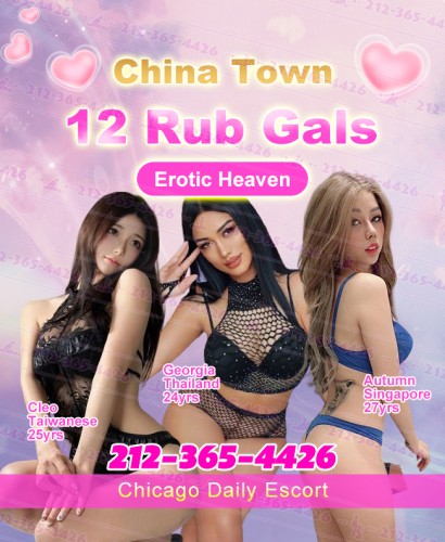 (212)365-4426 is asianand offers nuru massages, asian massage, bodyrubs in Chicago and available for incall on rubrankings Hello guys!Big News!We have 12 Rub gals in China Town + North Chicago + Schaumburg!All new experience!Different gals have different skills,but the same high quality services!If you are tired of being tricked by some fake agencies,you have to come to us!Here are our information:5 gals in China Town-4 gals in North Chicago-3 gals in Schaumburg.

China Town Rub girls:Services:#COF#Nuru Massage#BBBJ#CIM
Cleo(Taiwanese,25yrs-34B-26-35).My kitty was pretty tight, play with my pink pussy with ur finger.
Georgia(Thailand,24yrs-34B-27-36).I want to stroke your  cock while you are playing wih my clit, which is very satisfying.
Autumn(Singapore,27yrs-36D-27-35).Roughly mouth move up and down your big cock,hold my head quickly.
Coraline(Taiwanese,22yrs-36B-26-34).I like the feeling of having a hard penis in my mouth and eat nuts. It's so fulfilling.
Emberly(Korean,26yrs-36C-26-34).Give me your white juice,it taste so sweet!

North Chicago Rub girls:Services:# B2B#69#Kissing#COF
Zora(Thailand,28yrs-34C-26-34).Facing down to the bed,you fuck me from back.
Isabella(Spanish,21yrs-34B-26-34).You almost can't breathe between my two huge boobs.
Anemone(Japanese,33yrs-34B-28-36).You can clap and grab their asses,screw them from behind as hard as you can!
Annora(Colombian,22yrs-36B-26-34).Drink milk as you pound it!

Schaumburg Rub girls:BBFS GROUP!!!Services:#GFE#DATY#CIM#COF#COB
Jordan(Vietnamese,26yrs-36D-25-33).Fuck  in missionary way on the  lover's area .
Calliope(Taiwanese,24yrs-36D-26-35).You can clap and grab my ass,screw from behind as hard as you can!
Elise(Korean,25yrs-36D-26-34).Putting my legs as shaped of M,then plz show me your hurrican wild style.

If you wanna know who can do BBFS,please call us,you will be arranged for everything!
CALL NOW:212-365-4426