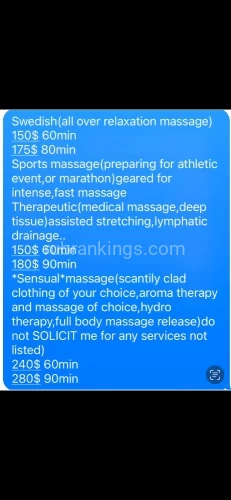 (262)402-8926 is Caucasianand offers nuru massages, asian massage, bodyrubs in Milwaukee and available for both on rubrankings Chill vibes only rejuvenate relax release
