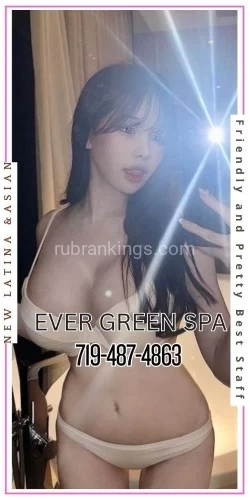 Colorado springs BodyRubs Offered By (719)487-486 | Bodyrubs (719)487-486 is asianand offers nuru massages, asian massage, bodyrubs in Colorado springs and available for incall on rubrankings ⬛✅⬛— EVERGREEN SPA —⬛✅⬛
NEW Latina & Asian Staff
✅— TABLE SHOWER —✅
✅✅ CALL : 719-487-4863 ✅✅
WELCOME TO THE BEST SERVICE IN TOWN
HOT QUALITY SERVICE
------------------------------------------------------
—⭐ Deep Tissue / Swedish
—⭐ Come unwind in the lovely private room
—⭐ Beautiful Asian & Super Sweet Latina Girl waiting for U !
------------------------------------------------------
✔️100% Safe✔️❤️100% Fresh Clean✔️
✔️100% Playful & Open-Minded✔️
✔️We Do More Than You Think✔️
▃▃▃▃▃▃▃▃▃▃▃▃▃▃▃▃
New Staff New Faces New Attitudes

OPEN: 9 AM to 10 PM (7 DAYS)
✅ 1807 B St, Colorado Springs, CO 80906 ✅
