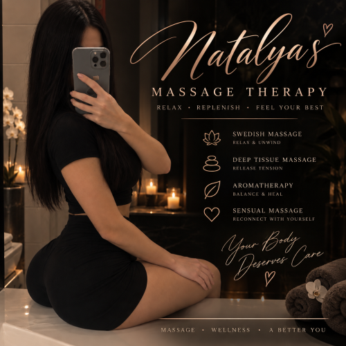 Austin BodyRubs Offered By (512)889-9075 | Bodyrubs (512)889-9075 is Caucasianand offers nuru massages, asian massage, bodyrubs in Austin and available for incall on rubrankings HELLO, AND THANK YOU FOR VISITING MY PAGE!
My name is Natalya. I am a licensed massage therapist and I am in medical field. Massage therapy is both my passion and my side business, and I am dedicated to helping clients relax, heal, and improve their overall well-being.
I offer Swedish therapeutic massage as well as a combination of sensual tantric bodywork and relaxation techniques designed to help you unwind, relieve stress, and reconnect with your body. Whether you’re seeking relief from tension, recovery from physical strain, or simply a peaceful escape from the demands of everyday life, each session is tailored to your individual needs.
My goal is to provide a comfortable, welcoming, and judgment-free environment where you can feel completely relaxed and at ease. I prioritize your comfort, privacy, and satisfaction throughout every session. I truly believe in the power of touch and its ability to support both physical, sensual and emotional wellness.
I you’re interested in my specialised sensual bodywork sessions, please contact me directly for details. If you’re looking for professional therapeutic massage and sensual tantric relaxation, I am your right choice ! I am happy to discuss and answer your all question , please be mindful and not explicit when you contact me !:)
Please note that I do not accept last-minute appointments. Since this is not my full-time job , I kindly ask that appointments be scheduled in advance so we can plan our time together accordingly.
Feel free to reach out with any questions or to schedule an appointment. I look forward to being a part of your wellness journey.
✅My PHOTOS are absolutely REAL and AUTHENTIC.💁🏻♀️
RECENT PICTURES!
PLEASE KEEP IN MIND FEW DETAILS;
❌ No fake or scam inquiries!
❌ No FS or Escort services!
❌ No Extras!
❌ No AA
❌ No gift cards. CASH ONLY!✅
✅SERIOUS INQUIRIES ONLY.
See you soon! Xoxo
Natalya.