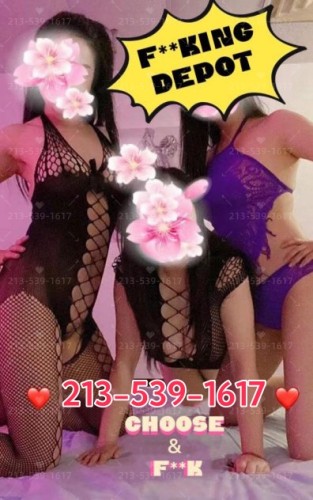 (213)539-1617 is asianand offers nuru massages, asian massage, bodyrubs in San diego and available for incall on rubrankings 🌺🌿🌼You Know  Home Depot ,  Restaurant Depot , We Are  F**King Depot!!! This Means Largest Asian Escorts Group + Most Girls Choices + Widest Varieties + Lowest Price!!! Full Of Carnal Smell And Flirty Atmosphere!  Let’s Leave Behind The Boring, Stressful, Horrible, Real World, And Coming To Our “Bang Bang Depot House” & “Boom Boom Rooms”, Where Will Let You Give A Completely Wild Crazy Vent To Your Evil Naughty Desires!

🌺🌿🌼Five Weekly-Rotated Ultra horny Lascivious Asian Hotties Get Together At Here Due To Having Same Characteristics: Golden Age!  Competitive Looking!  Excellent Background!  Super “Hungry”!  Super “Thirsty”!  Super Eagering!  Extremely Lecherous!  Extremely Enthusiastic!  Extremely Skillful! 

🌹🌹🌹🌹🌹FIVE Current  F**King Depot  Girls:🌹🌹🌹🌹🌹

💥💖#1——Mix Blood Of Filipino & Mexican, 24-year-old horny wild cougar, asian pretty face with latino hot body type! Perfect Combination!  5’5”, Athletic Body, 36E-26-34 ( Smoking Hot, Energized, GFE Celebrity )🌹

💥💖#2——Korean, 23-year-old lingerie model, movie-star level face with super model body shape!  Soft succulent silky skin with fragrant milky smell!  5’3”, Fitness Body, 34D-26-32 ( Damn Pretty, Belle, Your Dreaming Goddess, Looking For Love, Meek, GFE Expert )🌹

💥💖#3——Japanese, 25-year-old super “dirty” cheating housewife, strong XOXO desire! Always looking for “disloyalty engagement”!  Flirty face with femina hormones surrounded!  5’2”, Average Body, 36D-28-34 ( Beautiful Face But Slutty Temperament, Obedient, Extremely Naughty, XOXO Professor )🌹

💥💖#4——Vietnamese, 22-year-old succulent hottie, extremely get into mating knowledge! Willing to learn and to be tuned by you! 5'4 , Fitness Body, 34B-26-30 ( Your horny Sister, Your Daughter, Even Your Granddaughter )🌹

💥💖#5——Mix Blood Of Ukraine & Malaysian, 26-year-old, half asian face plus half european face, soft white juice body plus wild fitness smoking hot body!  Eager and dare to do everything! 5'8 , Fitness Body, 34D-28-32 ( Your Dreaming Movie Super Star )🌹

🌺🌿🌼Boom Boom Boom Reservation: 213-539-1617📞📞📞