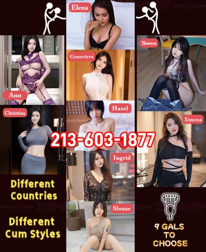 (213)603-1877 is asianand offers nuru massages, asian massage, bodyrubs in Dallas and available for incall on rubrankings 🍌🍌🍌Welcome to gals heaven🍌🍌🍌
🎀Here are nine girls from different nationalities representing different personalities.🎀Choose the one you like.🎀
👅Ann,Korean,22yrs&👅Christina,Japanese,22yrs
👅Elena,Taiwanese,21yrs&👅Genevieve,Japanese,24yrs
👅Hazel,Korean,22yrs&👅Ingrid,Taiwanese,21yrs
👅Sloane,Taiwanese,24yrs&👅Theresa,Korean,21yrs
👅Ximena,Thailand,24yrs

✅✅✅We can do:
🔥BBBJ-Give you some sloppy toppy!Flexible snake-like tongue inside your wrapper and screws your glans, so overwhemling~
🔥Nuru massage-Sensual massage starts erotic time, soft boobs soothe ur skin, chest to legs. The perky and naughty tits draw a loving curve on your back.
🔥CIM-If you don't want to cum inside me, then pull out your dick  and thrust this explosive monster to my mouth and explode it.
🔥HJ-Dexterous hands slip towards your junior and hold it like a butterfly. Give you an intense hand job until you said it's enough.
🔥COF-Bebe, if you are too excited to hold back your milkshake to my mouth, I wouldn't mind a face washing with it.
🔥COB-My body is your medals wall, feel free to squirt all your milk to me.
🔥69-My tongue is so flexible that it gives you heavenly pleasure when I kiss you and lick your the most sensitive part of your dick, I wish you can give me same pleasure at the same time.
🔥Lick the pussy-Climb up your mouth and now taste my smooth kitty.Pussy juice all over your face. 

Let's go stranght!You must be feel  Intense longing fulfilled .💞
⭐️☎️⭐️ 213-603-1877 ⭐️☎️⭐️