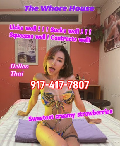Denver BodyRubs Offered By (917)417-7807 | Bodyrubs (917)417-7807 is asianand offers nuru massages, asian massage, bodyrubs in Denver and available for incall on rubrankings Bonjour garçon fort~Five new whores in different shapes and styles,you will not find unequalled beauty like us.
Gift ①: Hot Pussy 💨Alexia, 22yrs, Korean, 34C-27-37
Alexia is cutiest,very lovely and naughty!Always looking for Sugar Daddy love.Her pussy lips as warm as she,squeeze your thick cock inside to keep warm and she will moan sweetly.She loves Bare-Bones BlowJob,keep you shaking for a minute! Cum all your semen on her face!
Gift ②:Dick Lover 💨Lin, 25yrs, Chinese, 36C-27-36
Lin is the most elegant girl here,kind of shy and quiet.But her heart is extremely thirsty!Unimaginably tight and wet, the second she saw you, she already wanted to be thrown down by you and fucked hard.She orgasms easily,maybe you can give her many times~
Gift ③:Power Butt 💨Hellen, 24yrs, Thai, 36C-26-36
Hellen is our long legged goddess,want to try sticking ur dick into her pussy while standing?She's really talented in DOGGY,too.The electric buttocks continue to shake up and down every second,As long as you don't stop, she won't feel tired!
Gift ④:69 Master 💨Anna, 27yrs, Japanese, 34C-26-34
Anna is new here,but every man wants to taste her.With her pretty face and top-notch skills,you can miss anyone,except her.She will crawl on top of you,let you tear off her black stockings,first fast lick ur nuts with saliva until the liquid seeps out.Then suck your cock deepest, and you can press her head as hard as you like.Lick her pussy till it oozes horny juices,or stick your fingers in and feel her tight pussy.
Gift ⑤: Busty Queen 💨Fiano, 28yrs, Korean, 36C-27-38
Fiano's boobs can dancing!Knead or rub her hard,or bite the pink nipple,put ur hard cock on it.When make love,her boobs will shake and dance,grab and lick!Waiting for a harder you,rougher sex!
917-417-7807