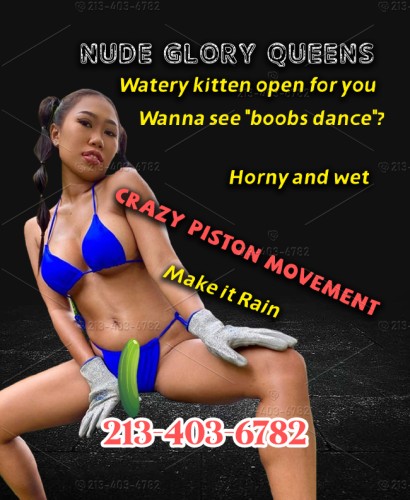 (213)403-6782 is asianand offers nuru massages, asian massage, bodyrubs in Dallas and available for incall on rubrankings Hello Our Mr.Huge Horny Penis!We are Nude Glory Queens!Delicious nipples with fat&fitness butts are ready for your cumming.If you come,I will follow your order my Mr.Penis.I will bend my lower back,show you my perfect butt,allow you make mess on it.So does my horny sweet heart.

---Me:Kaya, 34C-27-36, 23yrs
1 Swallow your semen,left no drop from you!
2 Suck your penis as fuck
3 Let your penis smack my face
4 Shake my fat ass for you
5 Lick my tender butterfly!
6 Fuck me in missionary way in the  sextual love chair 

---My horny sweet heart:Angela, 34D-26-35, 27yrs
1 Doggy style fucking!
2 Missionary!
3 Grab my big boobs and knead them
4 You can smack my ass as loudly as you can!
5 Smear your semen all over my body!
6 You can cum to me wherever you wanna:face,mouth,boobs,lips,ass,feet

Call us babe:213-403-6782