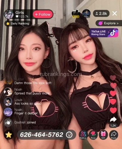 (626)464-5762 is asianand offers nuru massages, asian massage, bodyrubs in San diego and available for incall on rubrankings Tonight 4 of my girls from the shop are going live⭐⭐. And they're not just teasing. They're getting fully naked on camera.

🧸Soft heavy tits🧸bouncing, fat asses shaking, and those pretty pussies spreading open for everyone watching.
🦋They're wet💦, they're horny💦, and they're showing everything.🦋
🍇They're gonna play with their nipples🍇, put their fingers inside, and give you close-ups.
Want a better look at someone's tits or pussy👅👅👅? Just say it. They're live and they can hear you.

💋4 different girls, 4 different bodies. 💋
Some with bigger tits🍑, some with thicker asses. 🍑🍑
All of them dripping and ready to show off🌶️. No filters, no bullshit.
Call us and come here,they will provide u🍌🍌BBBJ,GFE,SHOWER TOGETHER,DATY,69...🍌🍌 and so on~

✅I'm their boss and I'm putting them on for you guys tonight.✅
Come watch them get nasty. Get hard. Tell them what you wanna see next.
Stream starts soon.👠👠👠
Don't miss it⭐ when they drop everything and give you the full view.⭐

626-464-5762
www.teasingtouches.com