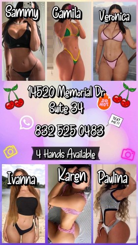 Houston BodyRubs Offered By (832)525-0483 | Bodyrubs (832)525-0483 is Latinoand offers nuru massages, asian massage, bodyrubs in Houston and available for incall on rubrankings We don’t do filters or fantasy — we keep it real. Our photos actually look like us, imagine that! ?
No dysmorphia here, just certified therapists with a magic touch?
Come see why everyone’s copying but no one’s matching the vibe.
We can accommodate to your requests…
❤️ENERGY CORRIDOR❤️
14520 Memorial Dr.
(Calliope Shopping Center)
✅ 60min x $120
✅90min x $180
?Gratitude Appreciated ( CASH ONLY?)
✅CREDIT AND DEBIT CARDS($5 fee)
✅ApplePay
✅Zelle
?No vulgar text/call