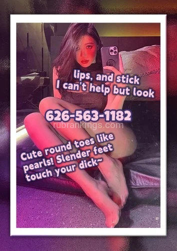 (626)563-1182 is asianand offers nuru massages, asian massage, bodyrubs in Denver and available for incall on rubrankings ❤Luna, 23yrs, from China, 34D-21-30, 5' 3 , 113lb. Everything between us is about our bodies! The body knows what it's facing and touching! You will see for yourself: sweet faces, soft marshmallow-like boobs, slim waist, pink wet pussies, plump booties, and smooth long legs! And my friends Kira(24yrs, from Korea, 34C-21-30, 5' 2 , 116lb) and Yumi(26yrs, from Japan, 36C-21-33, 5' 2 , 109lb) are also here~

❤Learn much. Need to practice! Sticky juice flows out of my horny love tunnel. Dip the juice and wipe it in my clit, fiddling fast, another hand enters the honey pot, tickling and rubbing the G-spot, two hands speed up, and I keep moaning and groaning till tired.

❤# Eye:    Love to ogle you when I take off our clothes and look at your body, your eyes, lips, and stick. Imagine a dick of your size would spoil me so much! 
❤## Hand:   Dexterous hands slip towards your junior and hold it like a butterfly. Give you an intense hand job until you said it's enough, I know what you're keeping it for~ 
❤### Mouth:  A tried-and-true service you will try again, supple tongue to the glans directly. Tip of tongue knobbing and dipping, make you tremble with my rhythm. Real warm&wet box! 
❤#### Boobs:  Firm nipples love to be touched through clothes, which makes them more sensitive! Taste these cherries~ Super big boobs are born for  motorboating  and feel the soft with your mouth~
❤##### Foot:   Specialty for foot fetish men, do you wanna have shrimping? Cute round toes like pearls! Slender feet touch your dick and rub it with joints~
❤###### Pussy:  Upscale pussy open for you! Warm AF! Tight AF! Slippery AF! Super good at grinding, sucking, and taking into your cock~ CG, The Captain, Mish, Doggie style, we take initiative in turn~ 

❤LMIRL! Let's meet in real life! See how many times you can make it rain in a limited time~~~
❤Call:626-563-1182❤
www.hellopinkgals.com