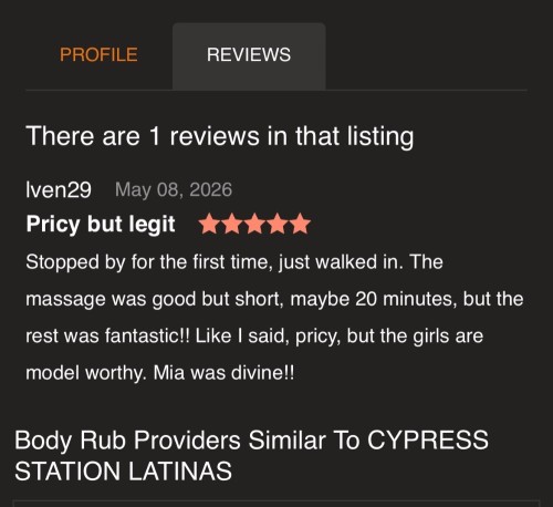 Houston BodyRubs Offered By (832)322-2148 | Bodyrubs (832)322-2148 is Latinoand offers nuru massages, asian massage, bodyrubs in Houston and available for incall on rubrankings Feeling knotty? ?
Let our hands cast a spell on your tension.
? You relax — we’ll bring the magic.
Just don’t blame us if you fall under our spell!✨
? 616 FM 1960 Rd, W.
(Inside CHASE bank building)
? 60 min – $120
?♂️ 90 min – $180
(Tips always welcome ?)
? Cash & Card Accepted
? Additional Services and accommodations to be discussed at time of appointment ?
? Walk-ins welcome — if you dare ?
