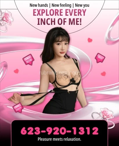Phoenix BodyRubs Offered By (623)920-1312 | Bodyrubs (623)920-1312 is asianand offers nuru massages, asian massage, bodyrubs in Phoenix and available for incall on rubrankings 🍌🍌🍌Hey there, big spender! Ready for a night you won't forget? Our place is packed with the hottest, most amazing Asian girls you've ever seen. They're always ready to make your dreams come true.
Meet Our Wet Girls
💋They've got amazing bodies that will make you go wow. Big, bouncy boobs, tight butts that look great, and long, slim legs that seem to go on forever. You'll love every inch of them!
What We Offer
💋Want a blowjob that'll make your toes curl? We got it. Into pussy? Our girls are pros. Like role-playing? They can be your naughty nurse, strict teacher, or anything else you fancy. And if you just want to cuddle and kiss, they're all about that too.
Come and Play
💋So, what are you waiting for? Come on down and let our girls show you a good time. Whether you're looking for a quickie or a night-long adventure, we've got you covered. Treat yourself to the best night of your life. See you soon!
💦623-920-1312
www.elitegirlessort.com